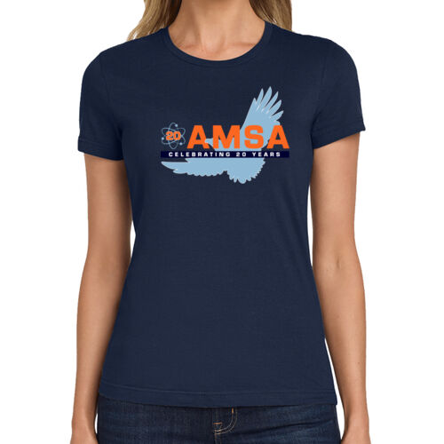 AMSA Anniversary - Softstyle ® Ladies T Shirt Thumbnail