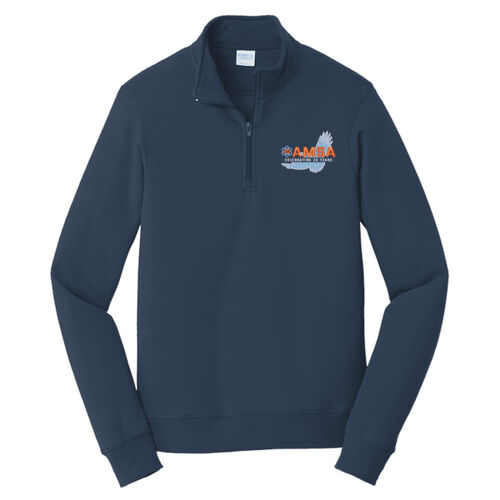 AMSA Anniversary - Fan Favorite Fleece 1/4 Zip Pullover Sweatshirt Thumbnail