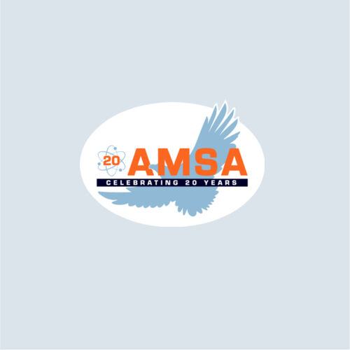 AMSA Anniversary - Car/Travel Mug Sticker Thumbnail