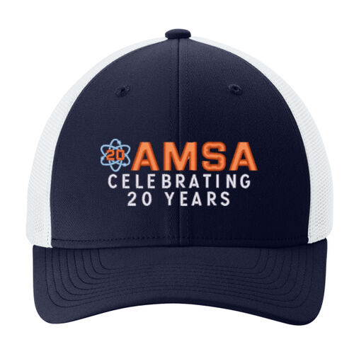 AMSA Anniversary - Stretch Tek Mesh Back Cap Thumbnail
