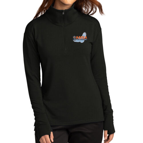 AMSA Anniversary - Ladies Sport Wick ® Flex Fleece 1/4 Zip Thumbnail